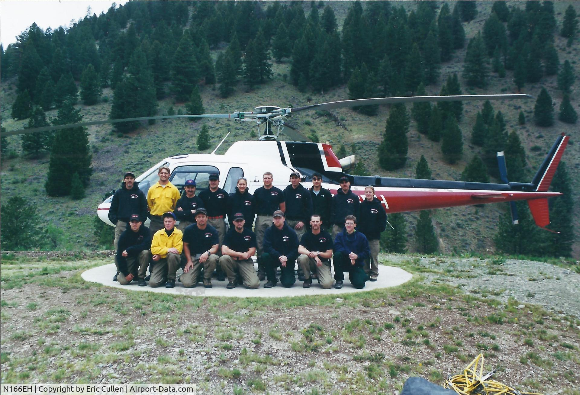 N166EH, 1989 Aerospatiale AS-350B-2 Ecureuil C/N 2194, Moyer Rappel Crew & Moyer Fuels Crew 2001