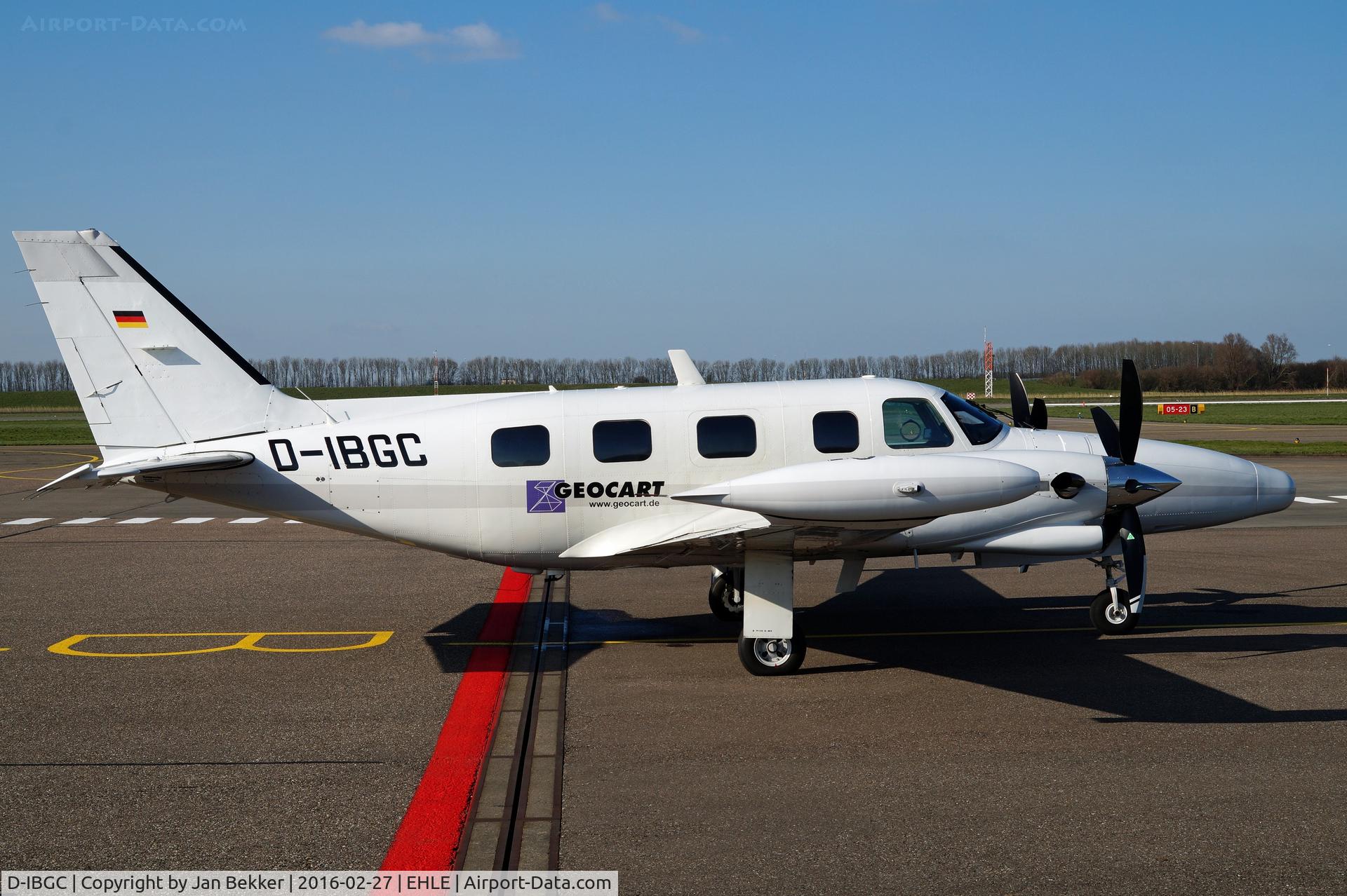 D-IBGC, 1981 Piper PA-31T2-620 Cheyenne IIXL C/N 31T-8166047, Lelystad Airport