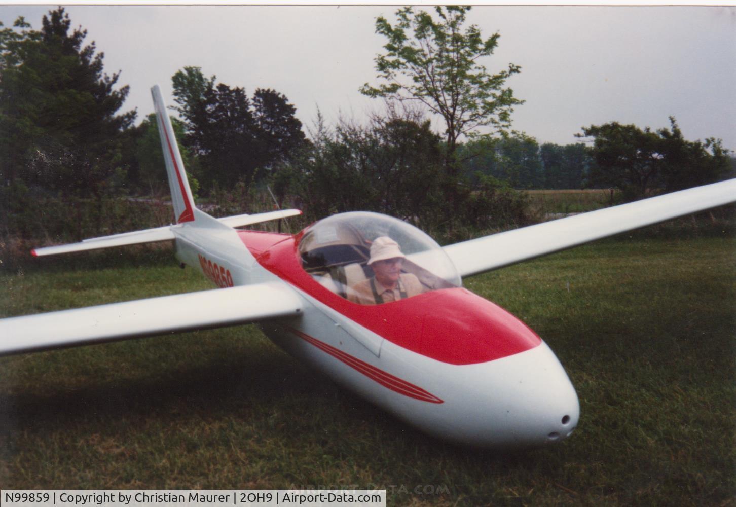 N99859, 1966 Schweizer SGS 2-32 C/N 37, Schweizer SGS-232 Prepairing for takeoff