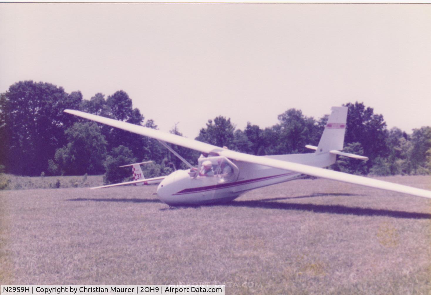 N2959H, Schweizer SGS 2-33A C/N 529, Schweizer SGS 2-33A #59H