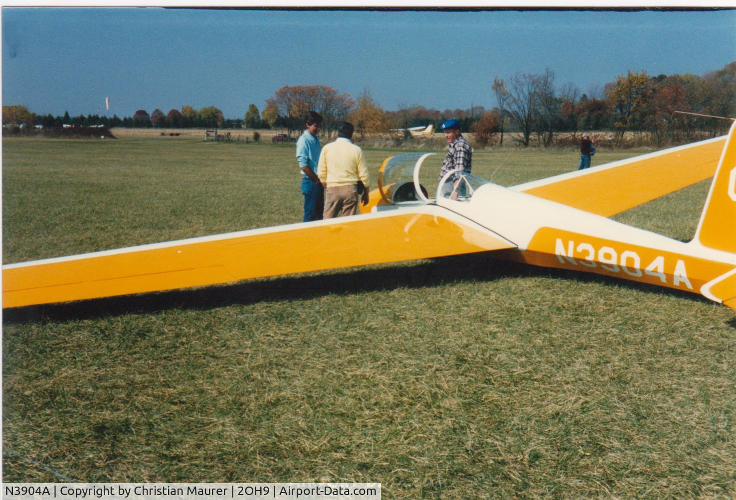 N3904A, 1958 Schweizer SGS 1-26C C/N 91, Schweizer 1-26C #91