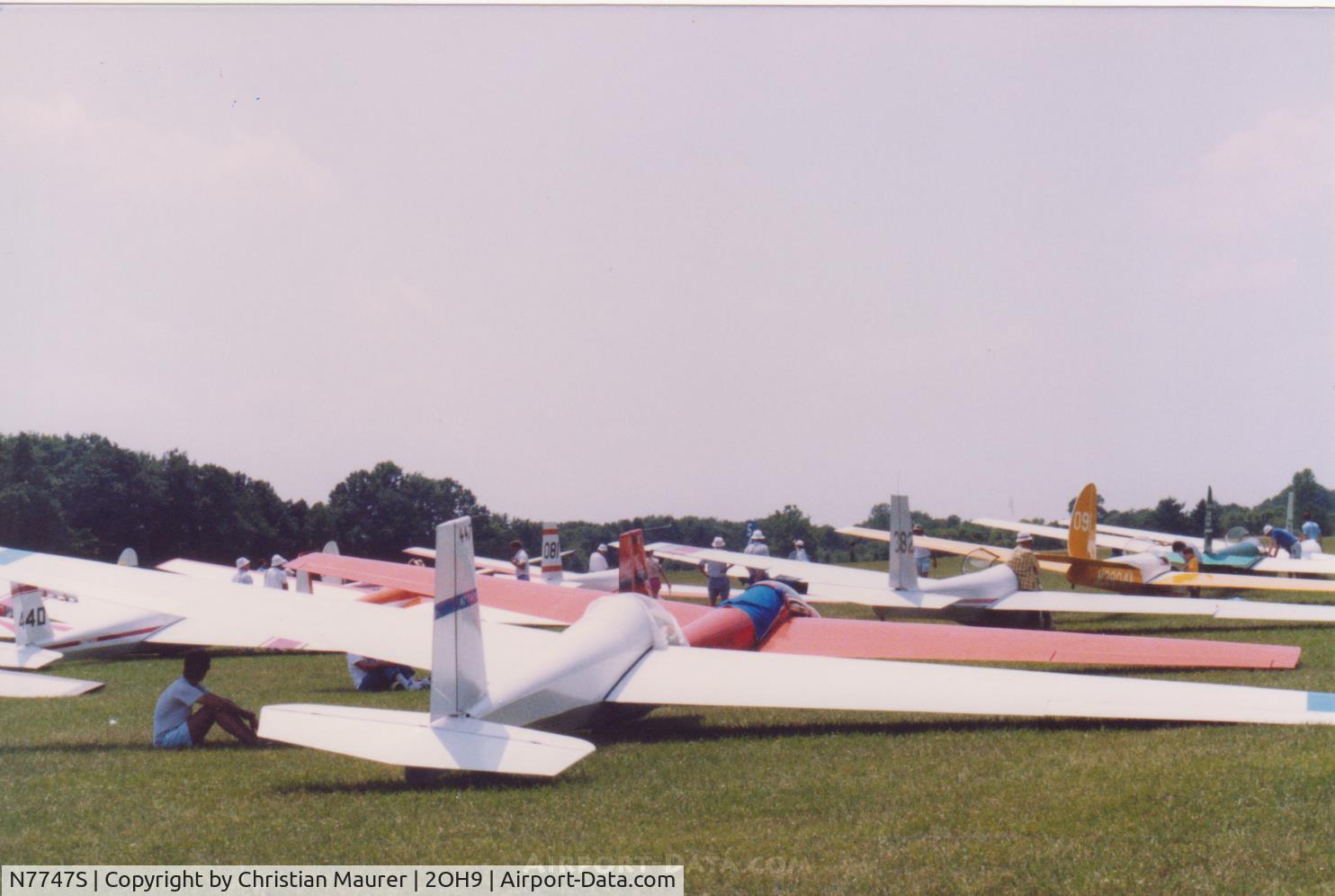 N7747S, Schweizer SGS 1-26C C/N 447, SGS 1-26C A/C #447