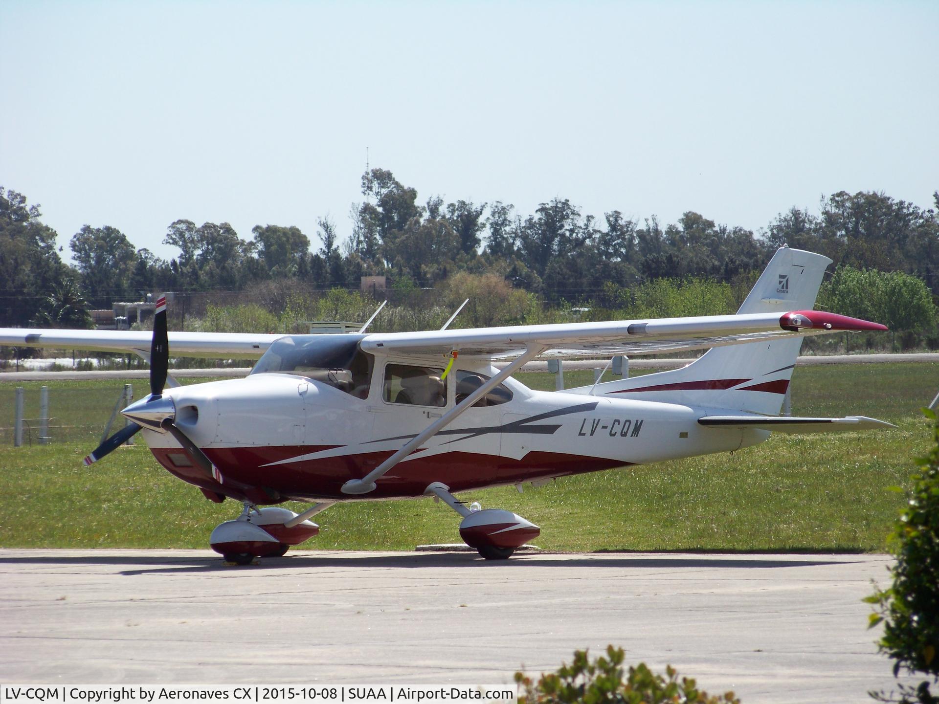 LV-CQM, 2011 Cessna 182T Skylane Skylane C/N 18282298, de visita en Aeropuerto Ángel S. Adami 08/10/2015