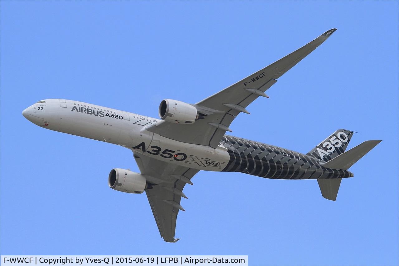 F-WWCF, 2013 Airbus A350-941 C/N 002, Airbus A350-941, On display, Paris-Le Bourget (LFPB-LBG) Air show 2015