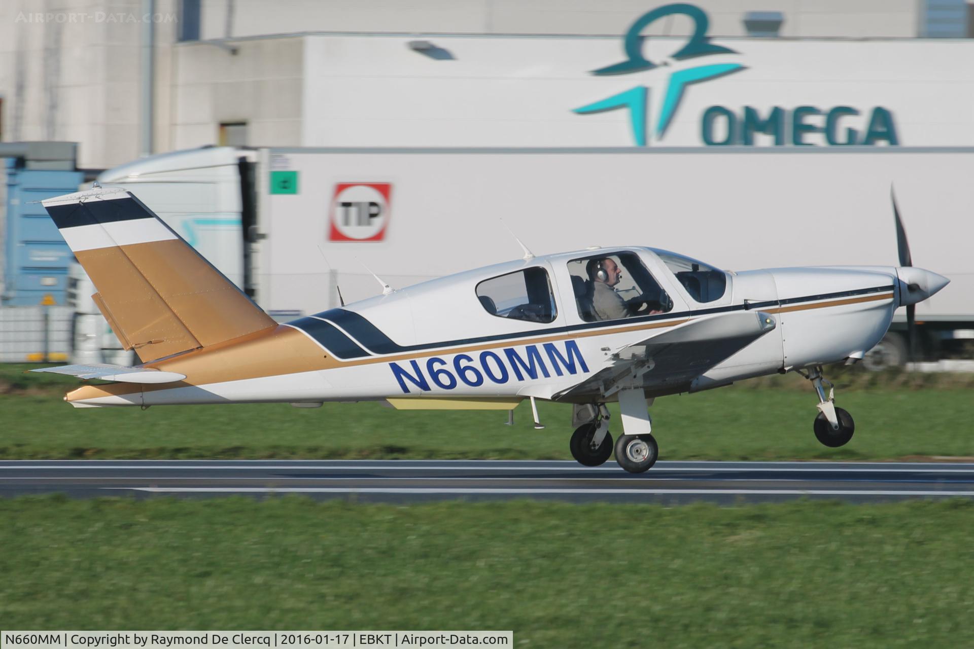 N660MM, 1982 Socata TB-20 Trinidad C/N 334, Landing at Wevelgem.