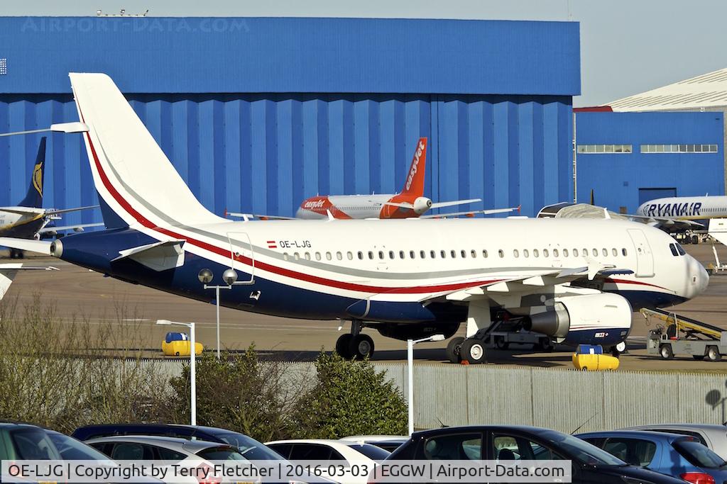OE-LJG, 2010 Airbus ACJ319 (A319-115/CJ) C/N 4353, 2010 Airbus A319-115(CJ), c/n: 4353