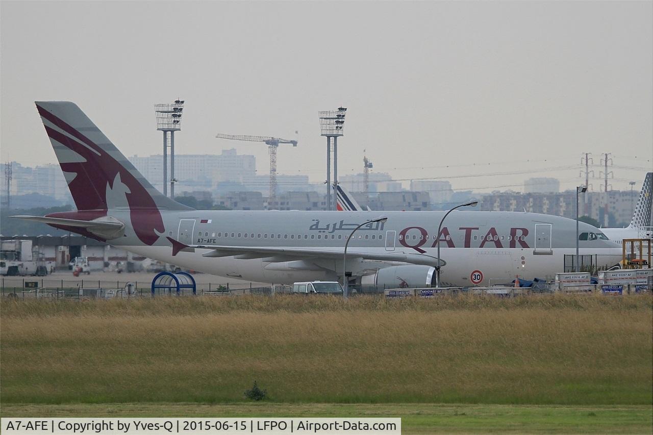 A7-AFE, 1993 Airbus A310-308 C/N 667, Airbus A310-308, Taxiing to parking area, Paris-Orly airport (LFPO-ORY)