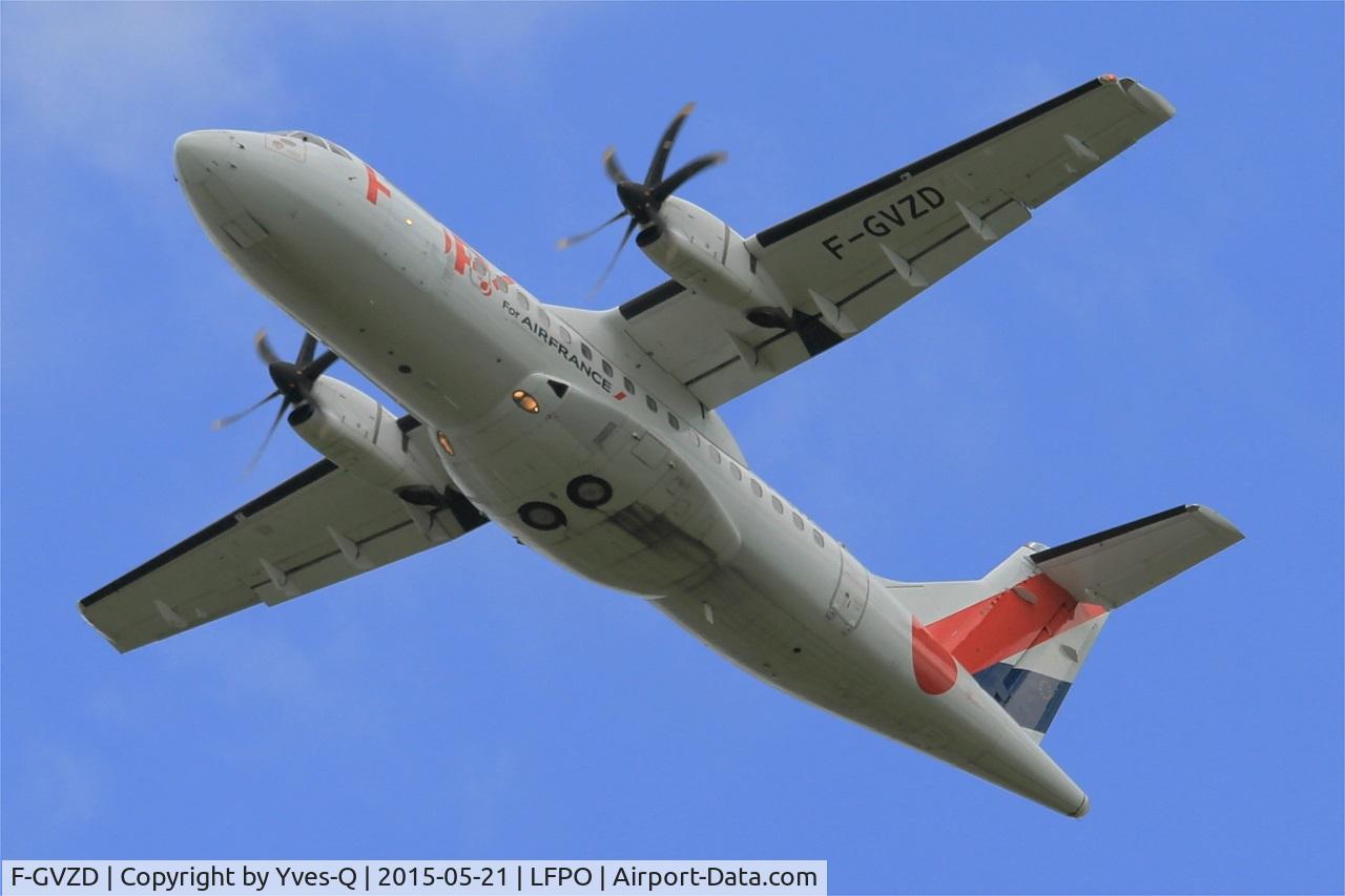 F-GVZD, 1996 ATR 42-500 C/N 530, ATR 42-500, Take off rwy 24, Paris-Orly airport (LFPO-ORY)