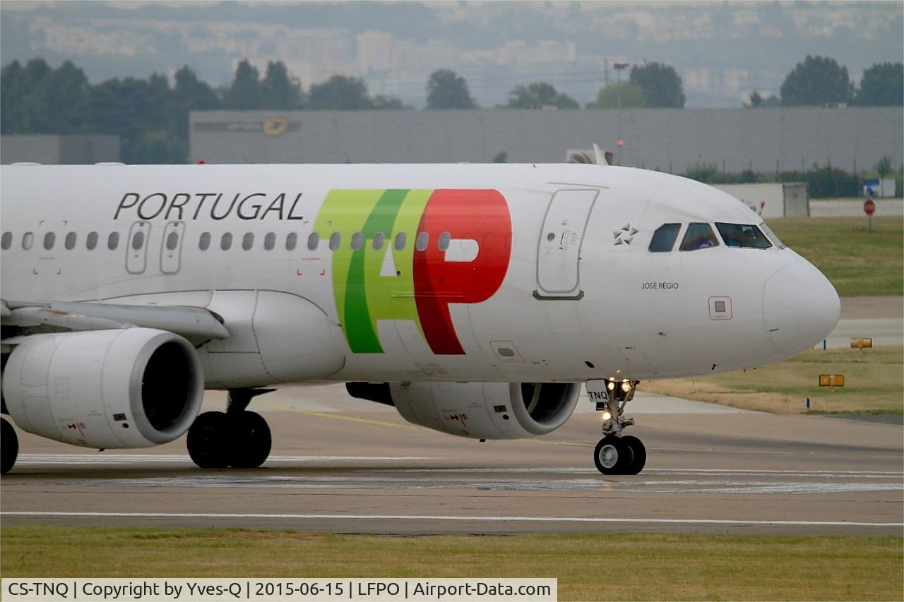 CS-TNQ, 2009 Airbus A320-214 C/N 3769, Airbus A320-214, Ready to take off rwy 08, Paris-Orly airport (LFPO-ORY)