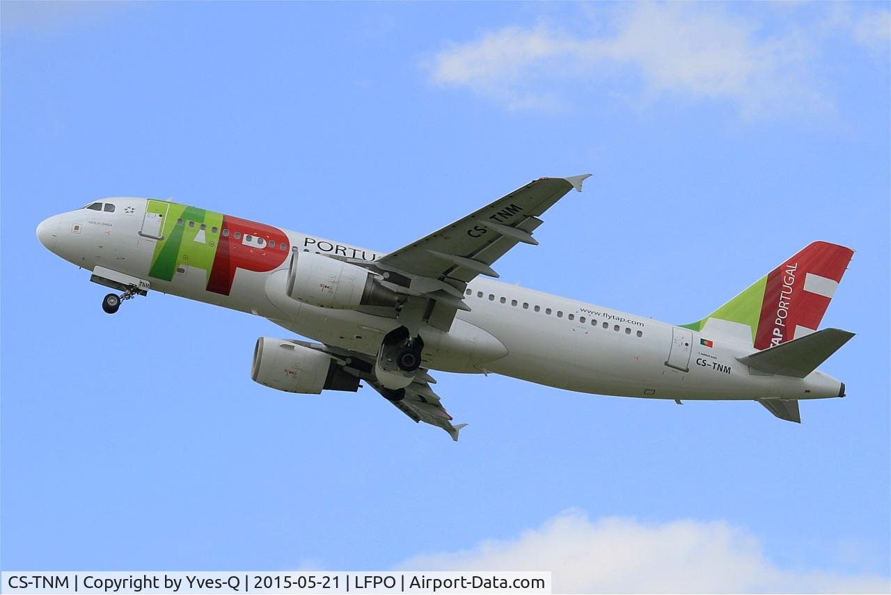 CS-TNM, 2002 Airbus A320-214 C/N 1799, Airbus A320-214, Take off rwy 24, Paris-Orly airport (LFPO-ORY)