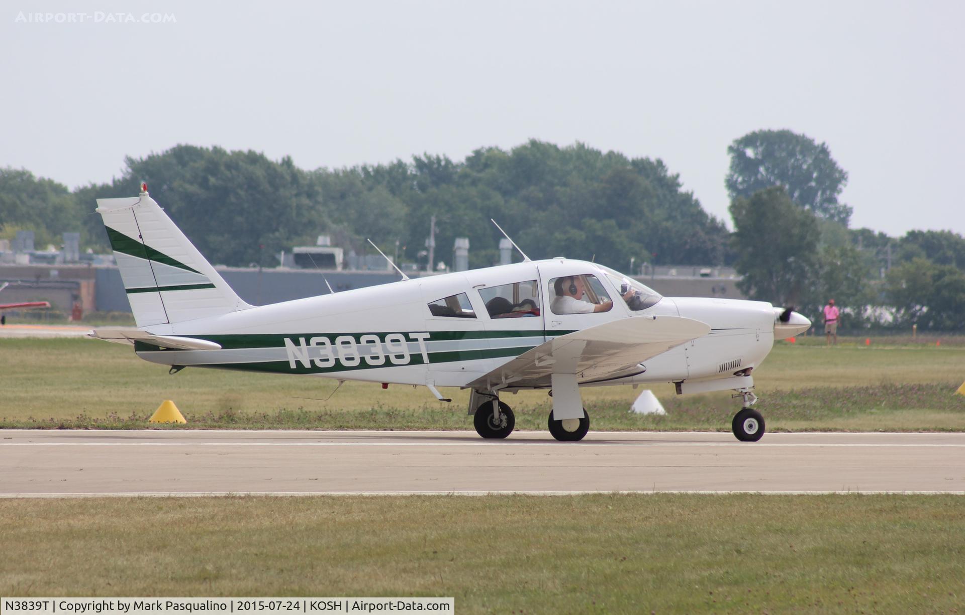 N3839T, 1967 Piper PA-28R-180 Cherokee Arrow C/N 28R-30158, Piper PA-28R-180