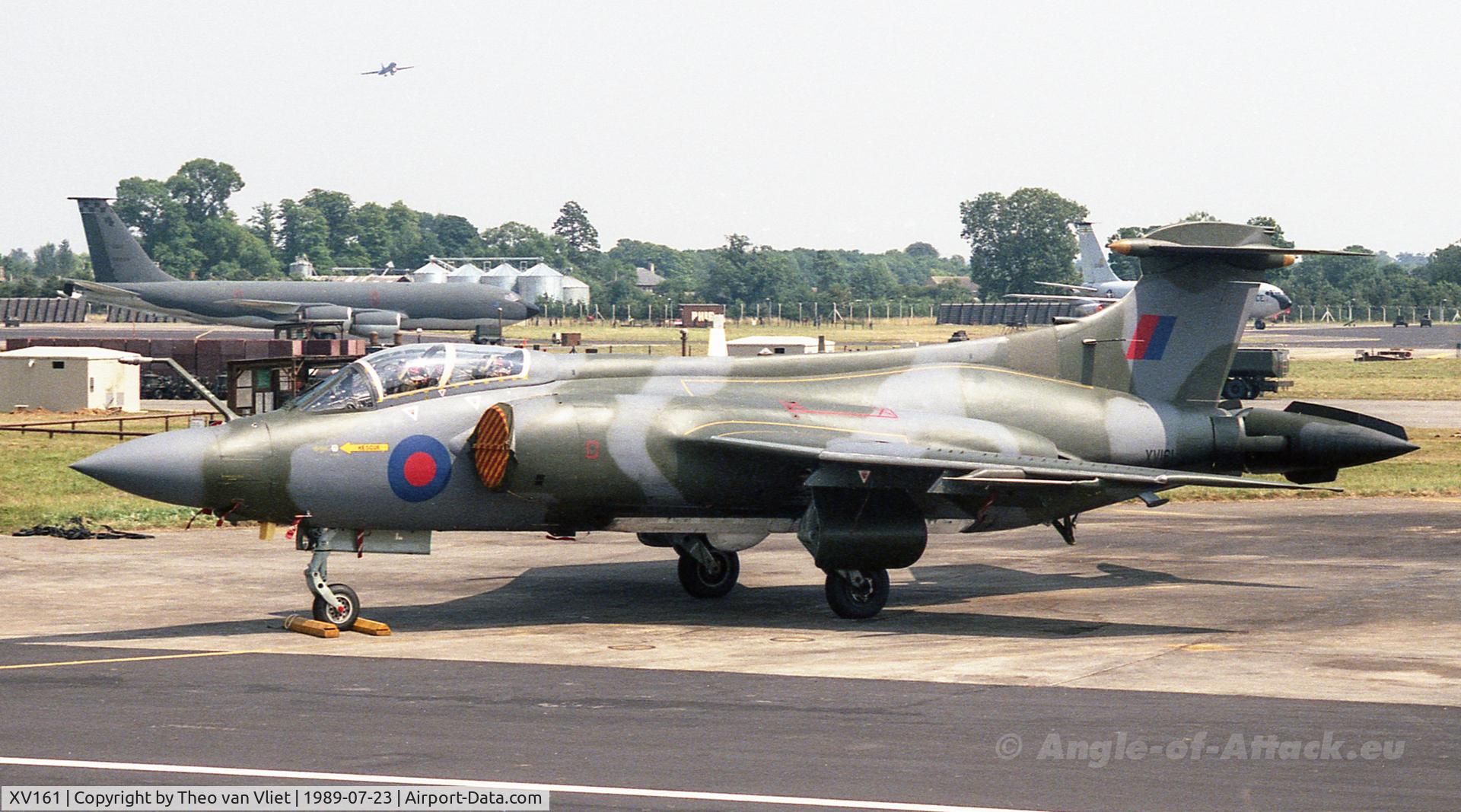 XV161, 1966 Hawker Siddeley Buccaneer S.2B C/N B3-02-66, IAT Fairford, North Side, display aircraft