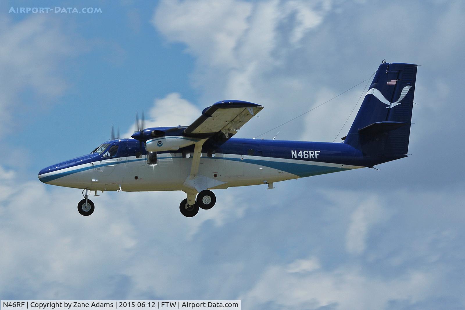 N46RF, 1985 De Havilland Canada DHC-6-300 Twin Otter C/N 824, At Meacham Field - Fort Worth, TX