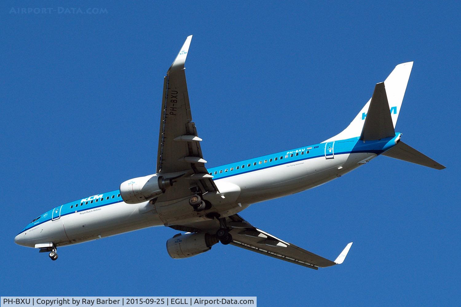 PH-BXU, 2006 Boeing 737-8BK C/N 33028, Boeing 737-8BK [33028] KLM (Royal Dutch Airlines) Home~G 25/09/2015. On approach 27R.