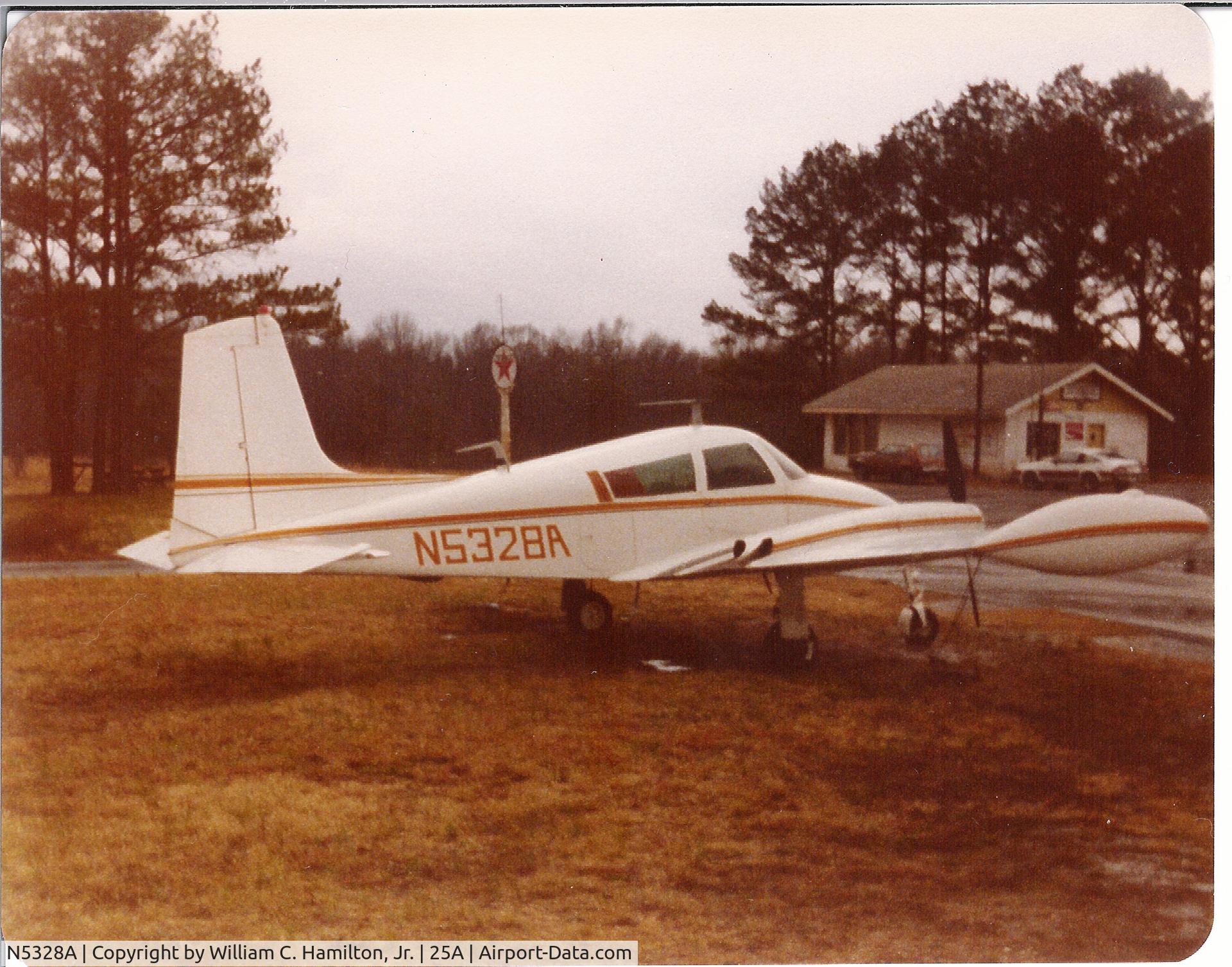 N5328A, Cessna 310 C/N 35528, Circa 1979.