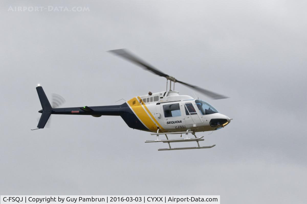 C-FSQJ, 1979 Bell 206B JetRanger III C/N 2738, Landing