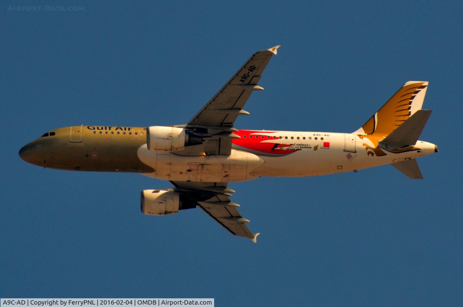 A9C-AD, 2009 Airbus A320-214 C/N 4083, Gulf Air A320