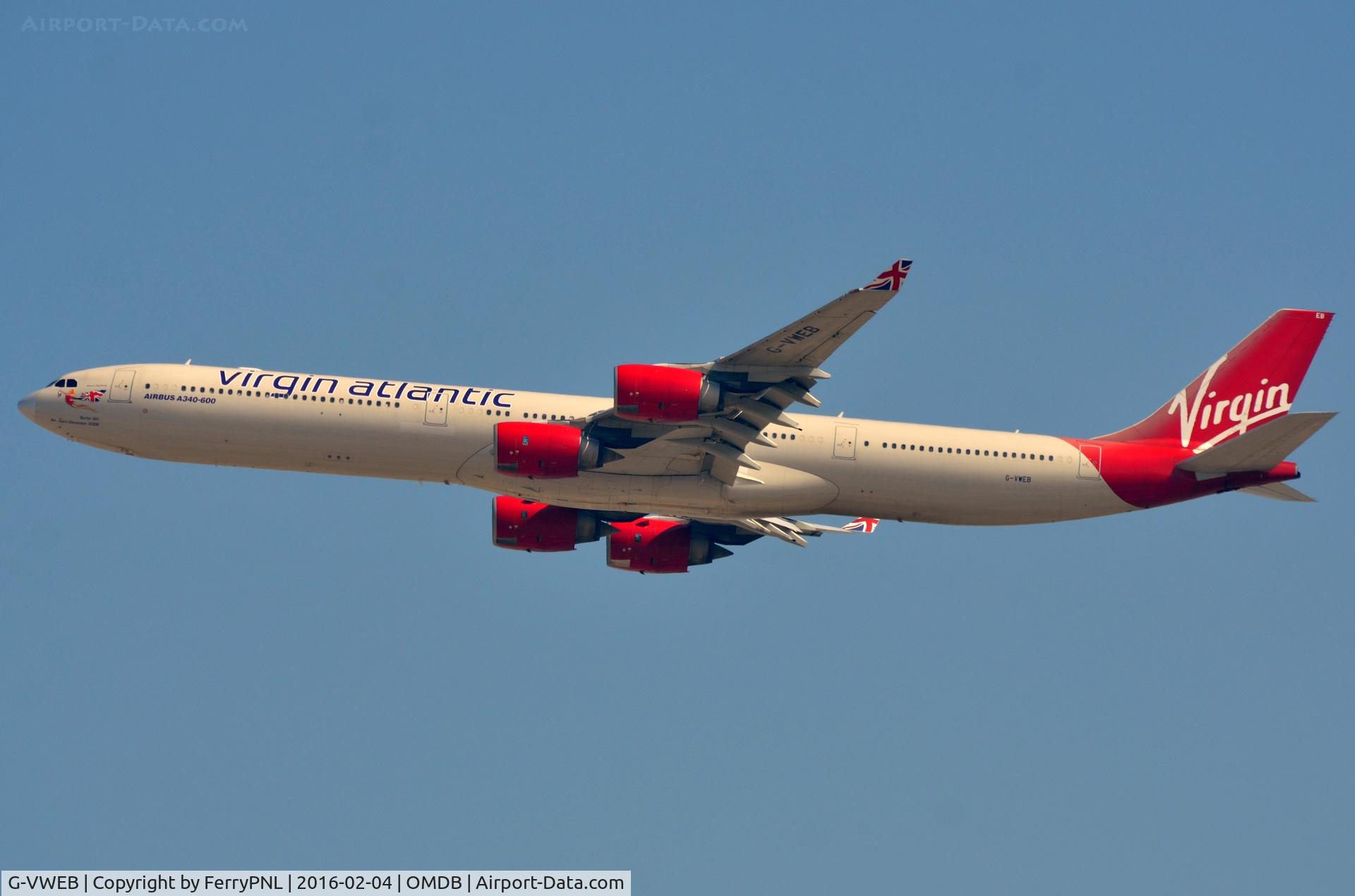 G-VWEB, 2006 Airbus A340-642 C/N 787, Virgin A346