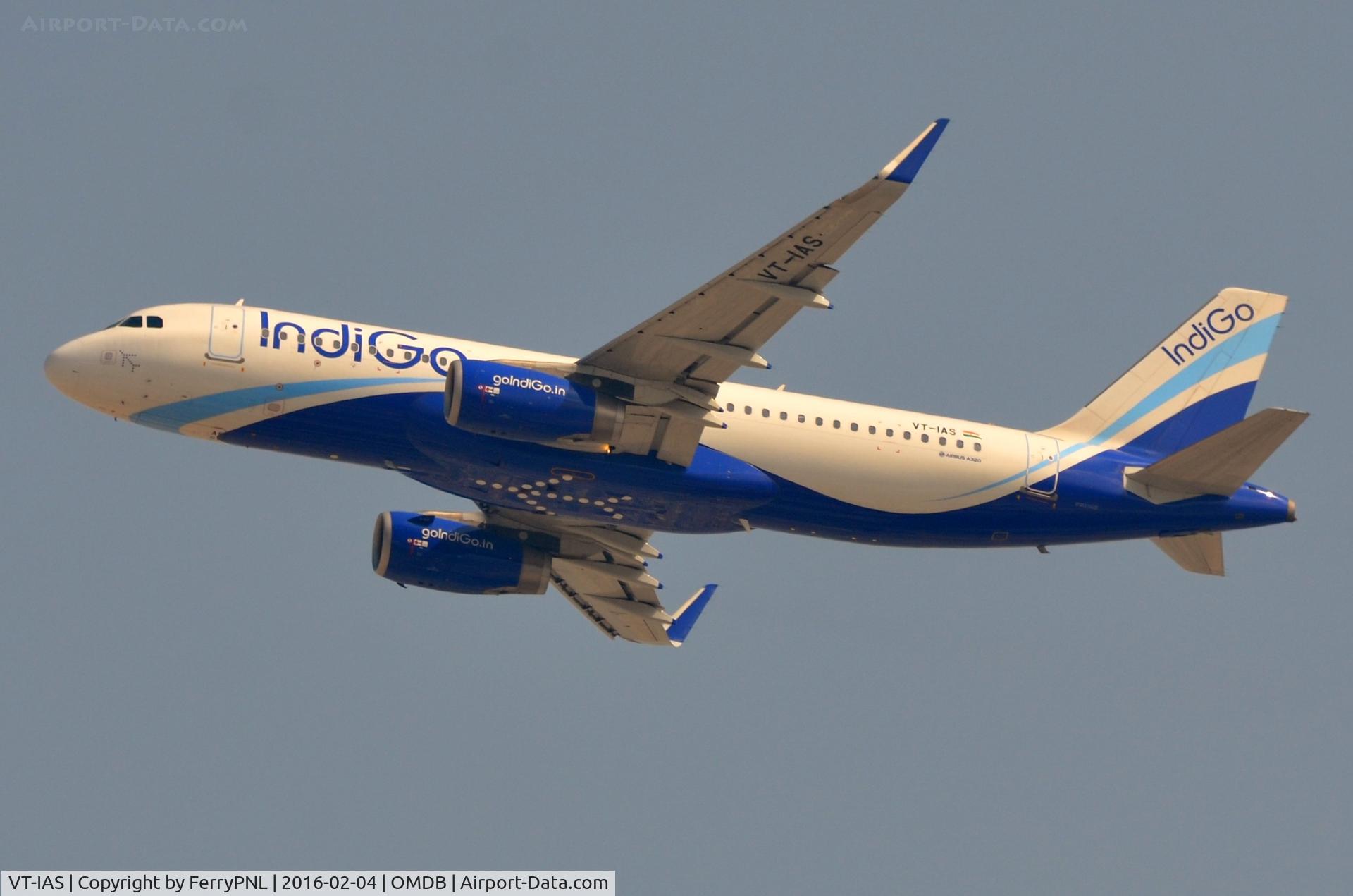 VT-IAS, 2014 Airbus A320-232 C/N 6289, Indigo A320 lifting-off.