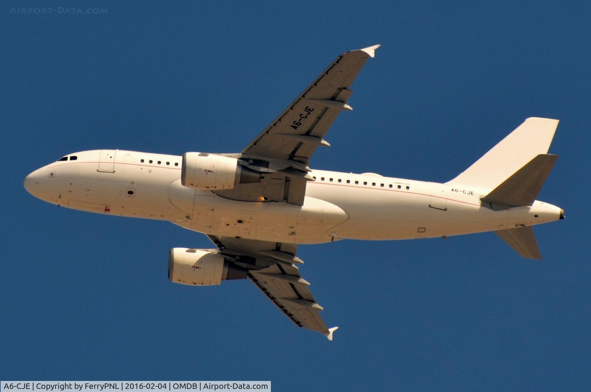 A6-CJE, 2011 Airbus ACJ319 (A319-115/CJ) C/N 4822, Emirates VIP A319CJ