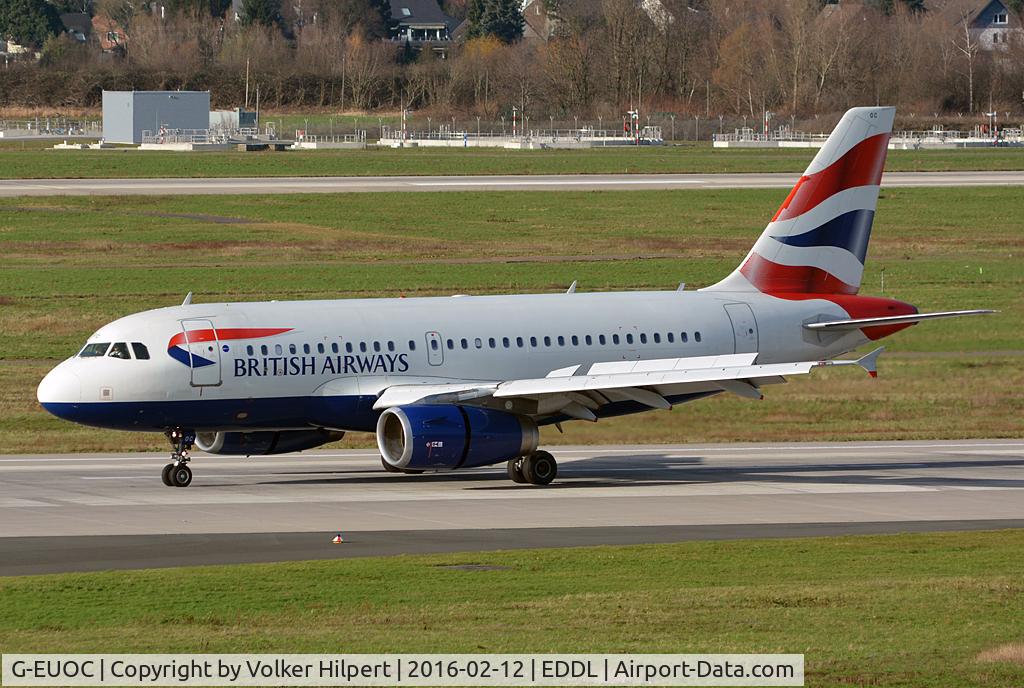 G-EUOC, 2001 Airbus A319-131 C/N 1537, at dus