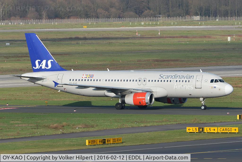 OY-KAO, 2006 Airbus A320-232 C/N 2990, at dus