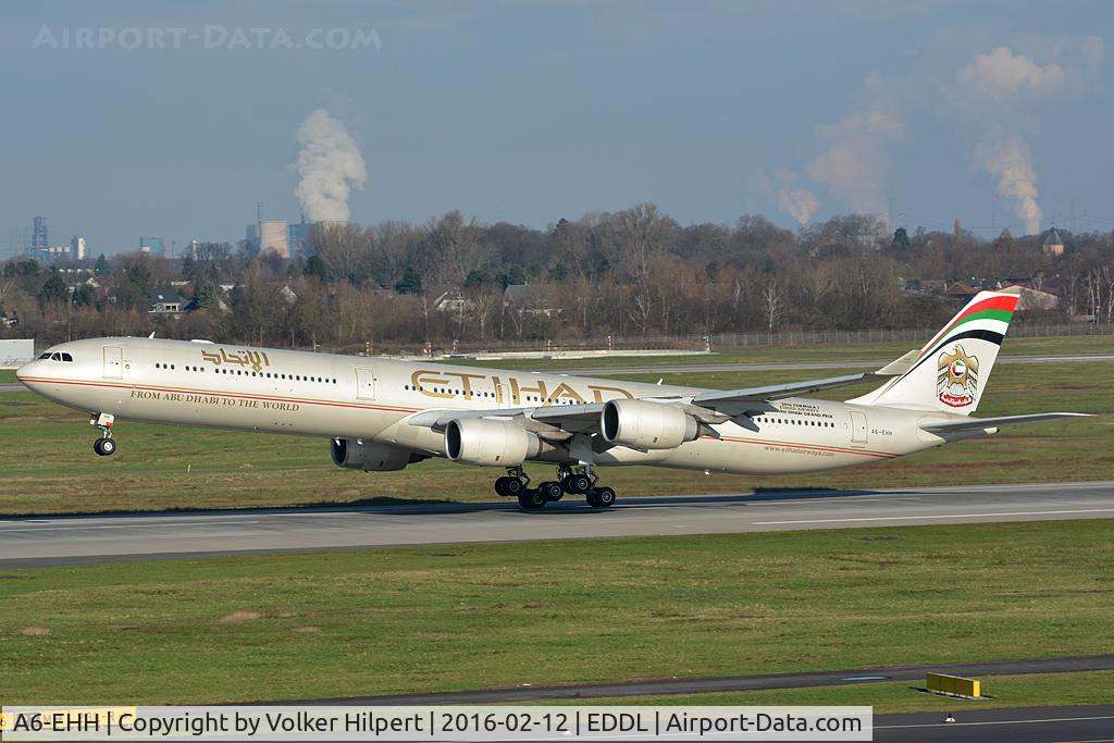 A6-EHH, 2007 Airbus A340-642X C/N 870, at dus