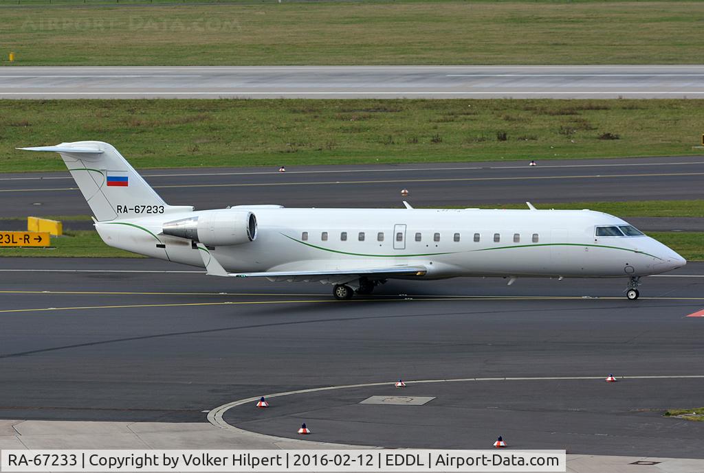 RA-67233, 2009 Bombardier Challenger 850 (CL-600-2B19) C/N 8105, at dus Challenger 850
