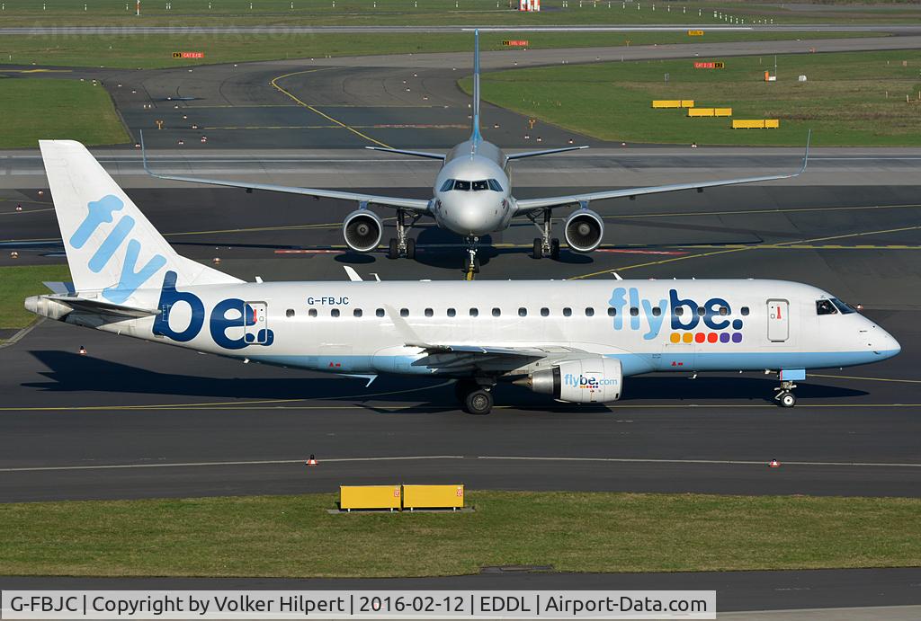 G-FBJC, 2011 Embraer 175STD (ERJ-170-200) C/N 17000328, at dus