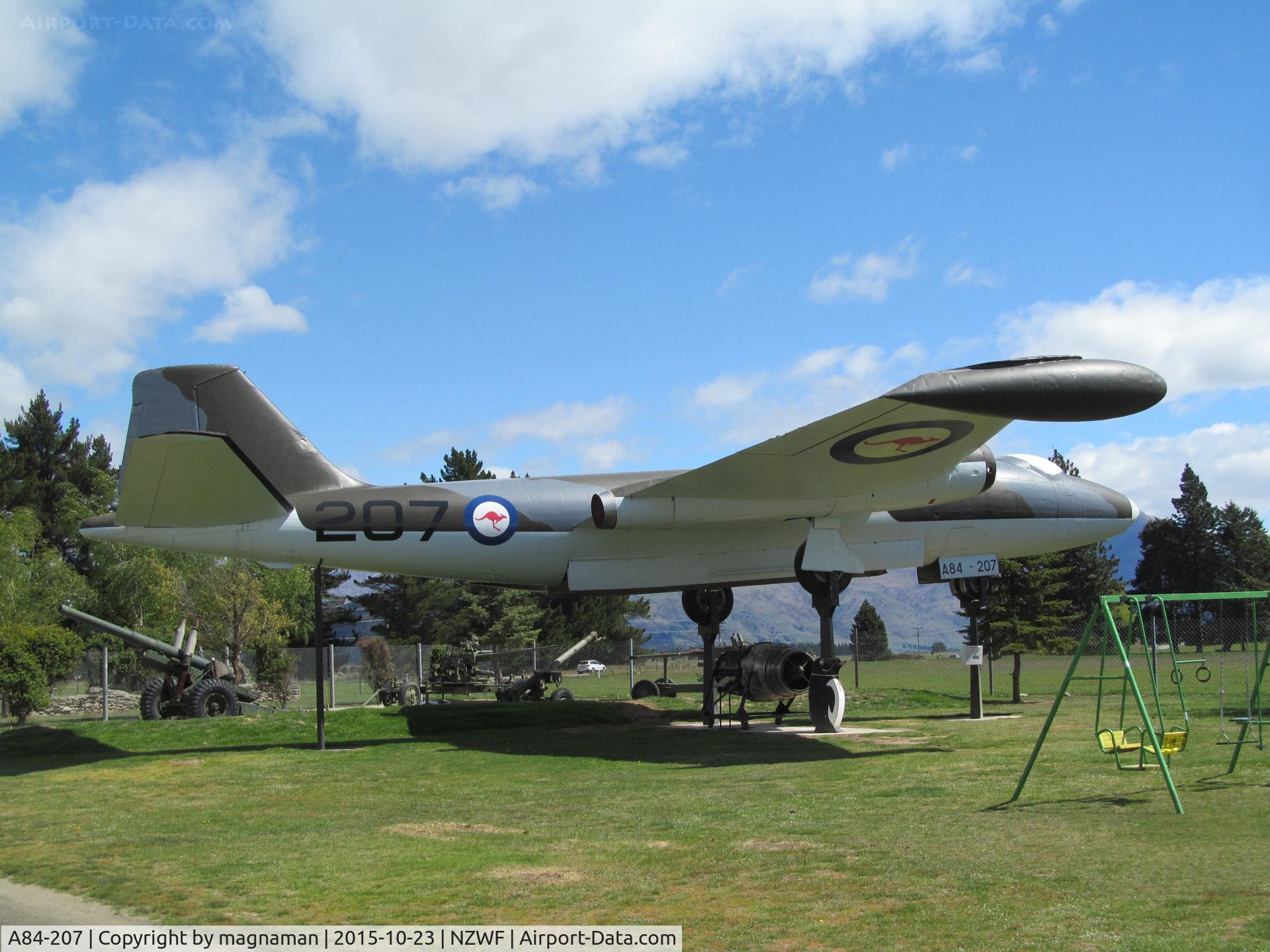A84-207, 1954 English Electric Canberra B.20 C/N 7, At T&T museum