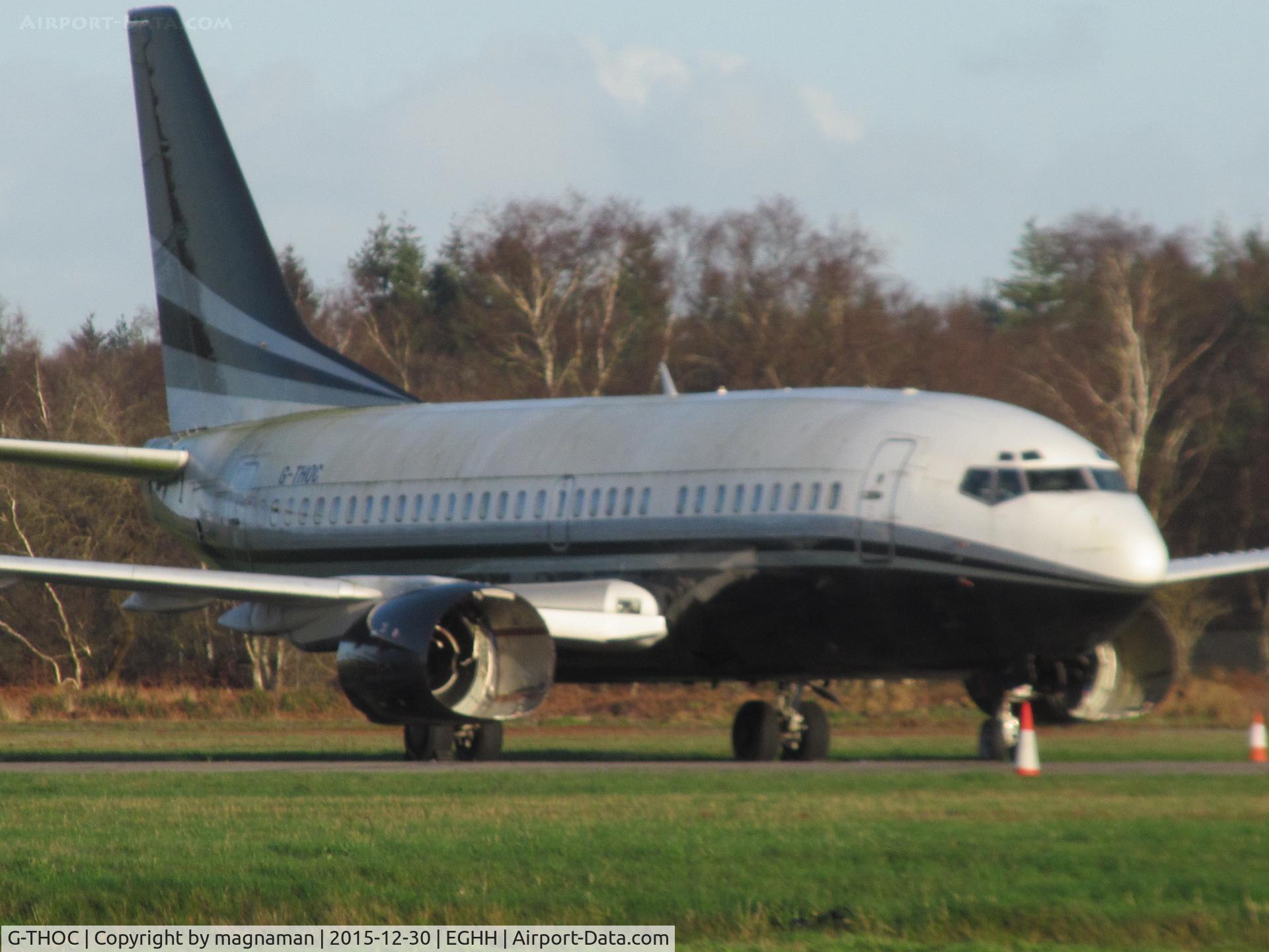 G-THOC, 1990 Boeing 737-59D C/N 24694, must be close to being scrapped