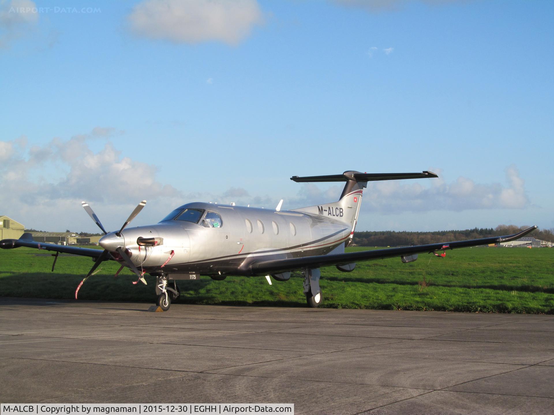 M-ALCB, 2009 Pilatus PC-12/47E C/N 1175, nice in the sun