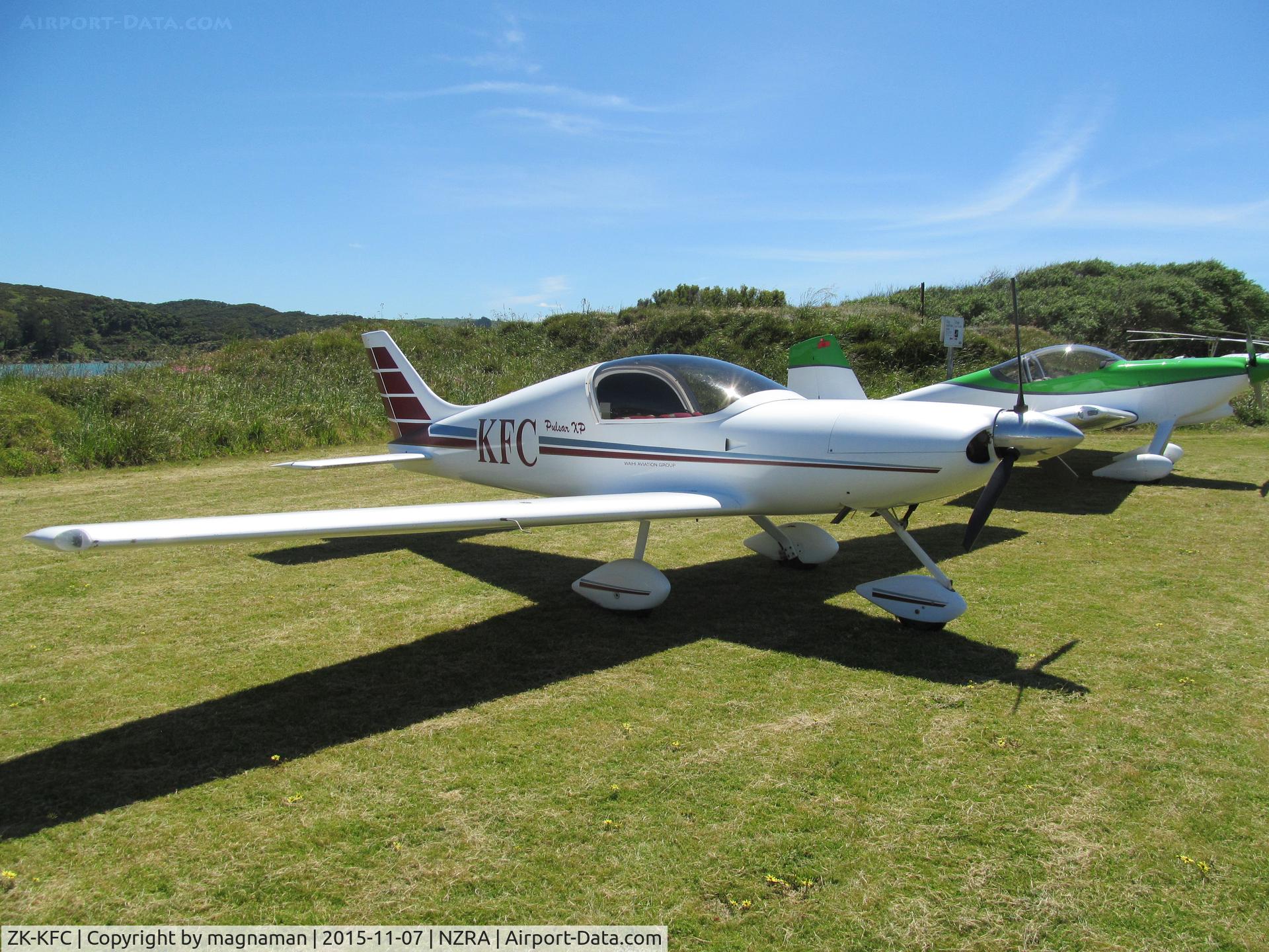 ZK-KFC, Aero Designs Pulsar XP C/N 403, with chips please