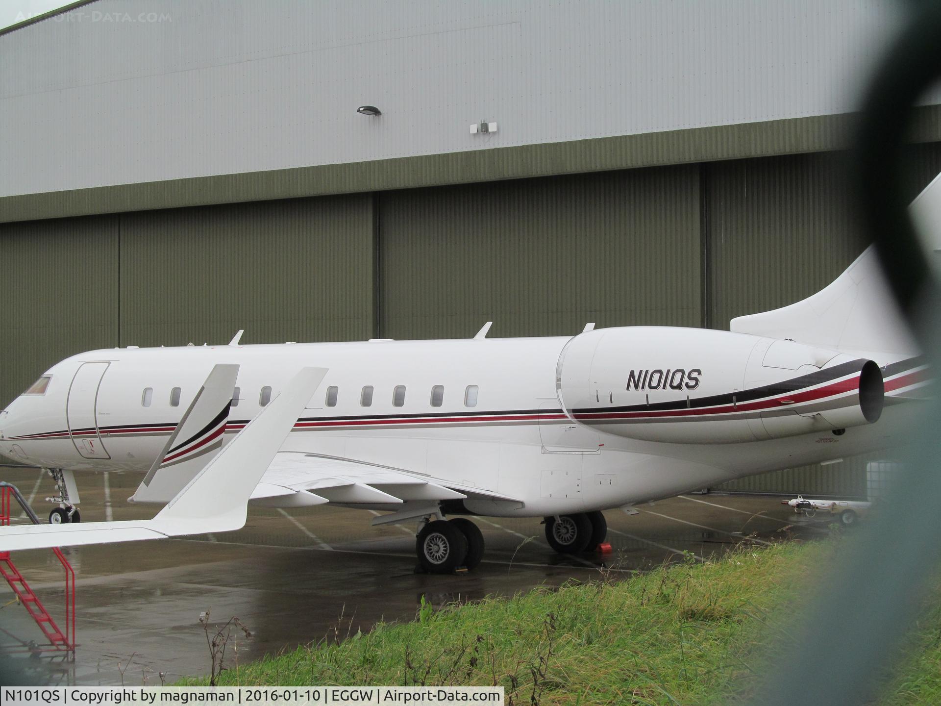 N101QS, 1986 Cessna S550 Citation IIS C/N S550-0101, at luton