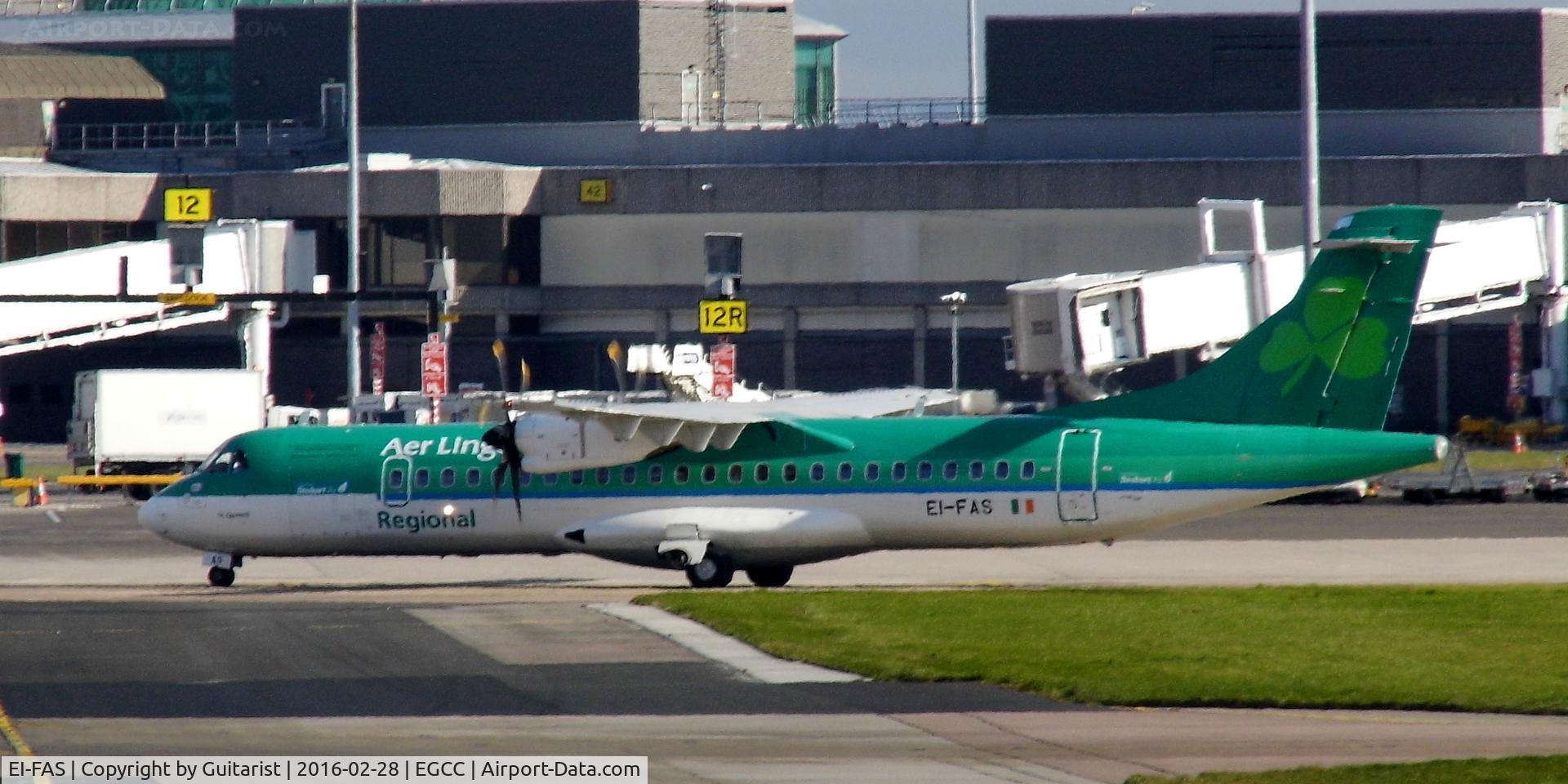 EI-FAS, 2013 ATR 72-600 (72-212A) C/N 1083, At Manchester