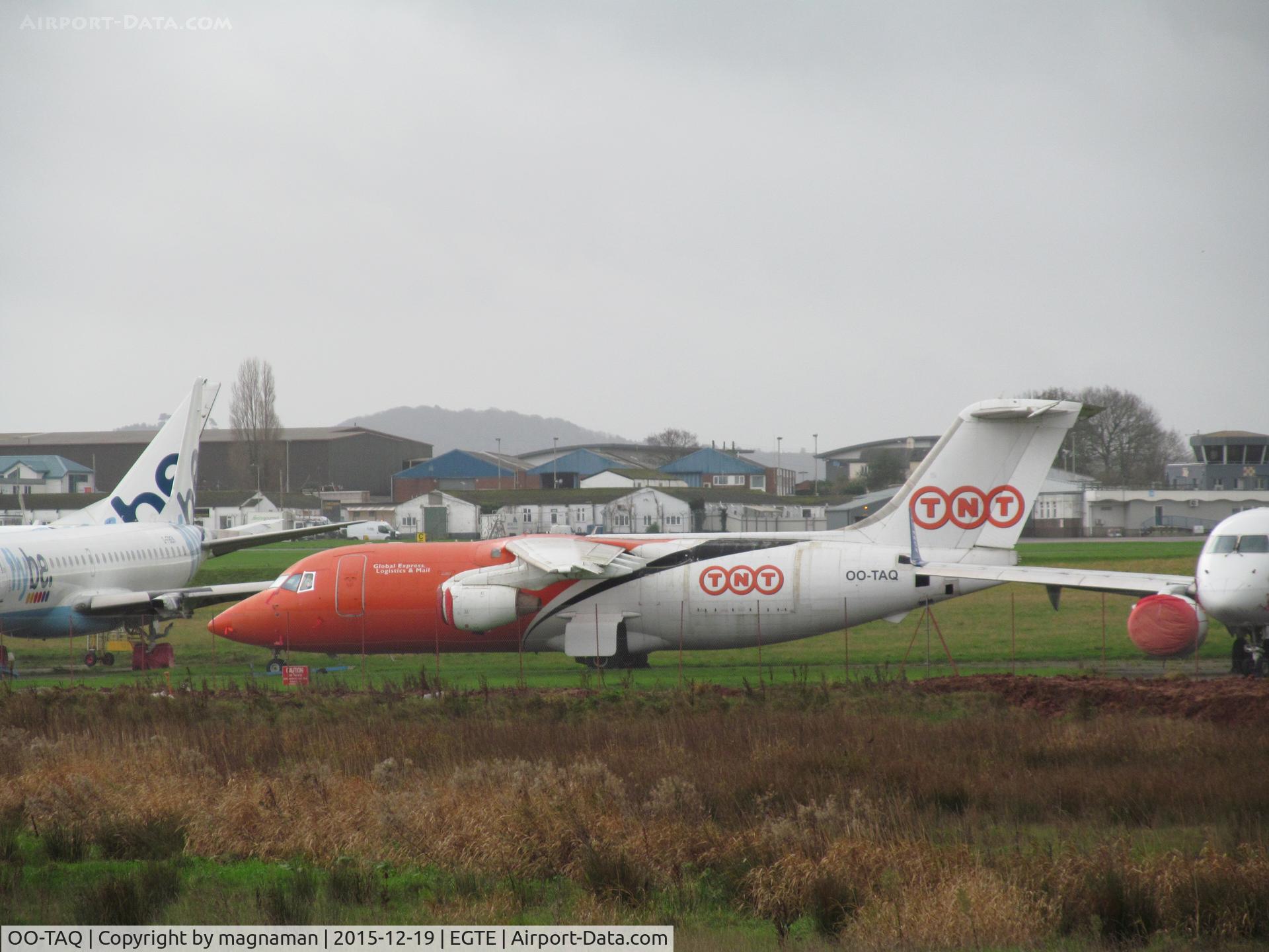 OO-TAQ, 1986 British Aerospace BAe.146-200QT Quiet Trader C/N E2078, along with other 