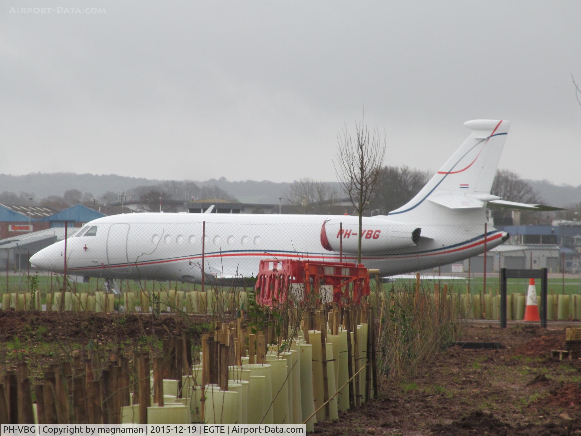 PH-VBG, 2003 Dassault Falcon 2000EX C/N 005, at exeter