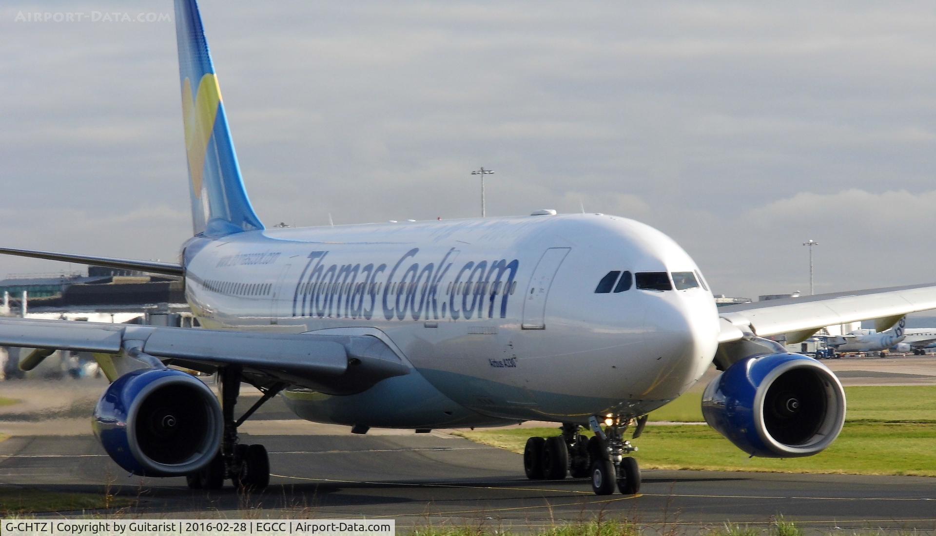 G-CHTZ, 2001 Airbus A330-243 C/N 398, At Manchester