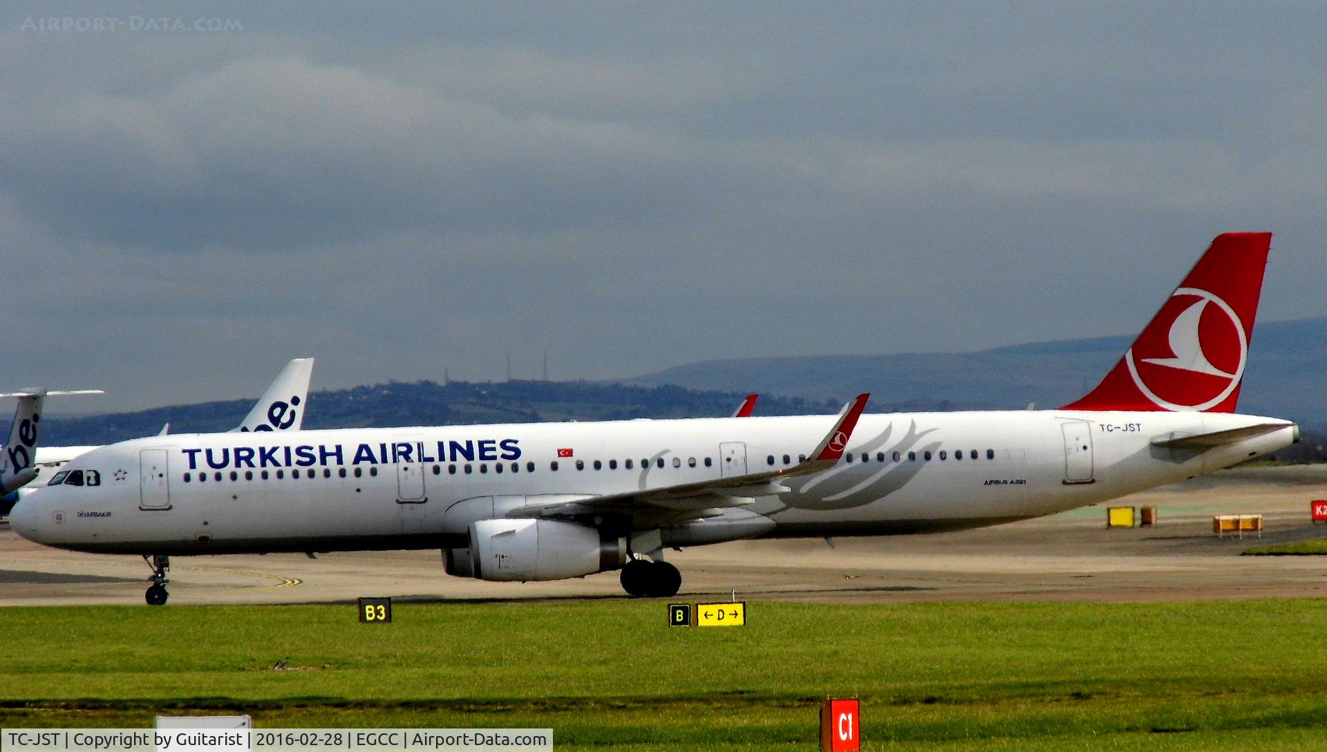 TC-JST, 2015 Airbus A321-231 C/N 6682, At Manchester