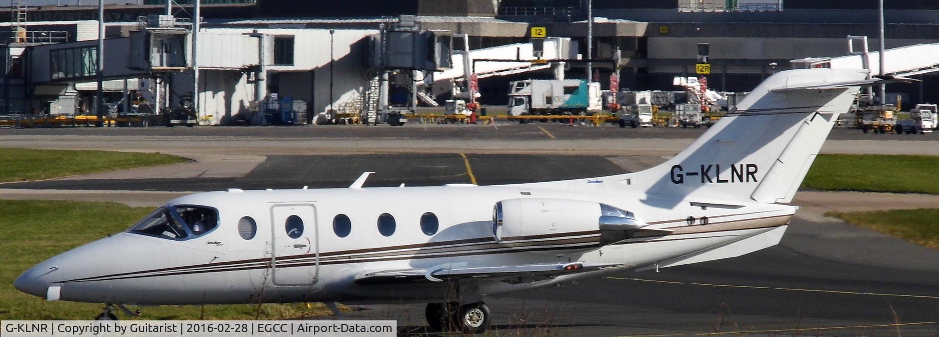 G-KLNR, 2009 Raytheon Hawker 400XP C/N RK-552, At Manchester
