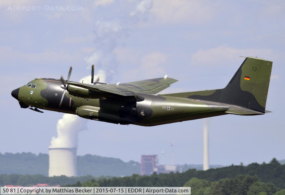 50 81, Transall C-160D C/N D118, 50+81