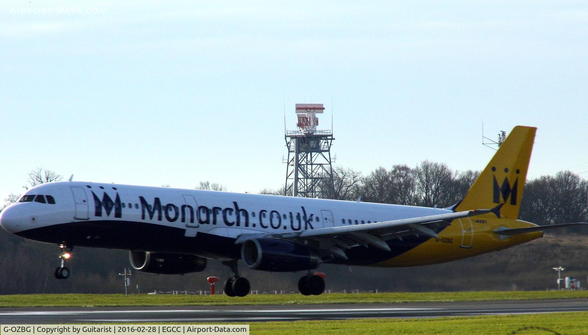 G-OZBG, 2003 Airbus A321-231 C/N 1941, At Manchester