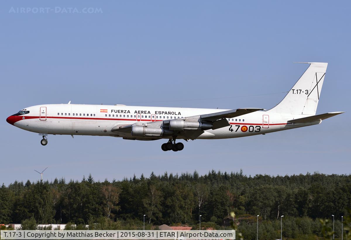 T.17-3, 1977 Boeing 707-368C C/N 21367, T.17-3