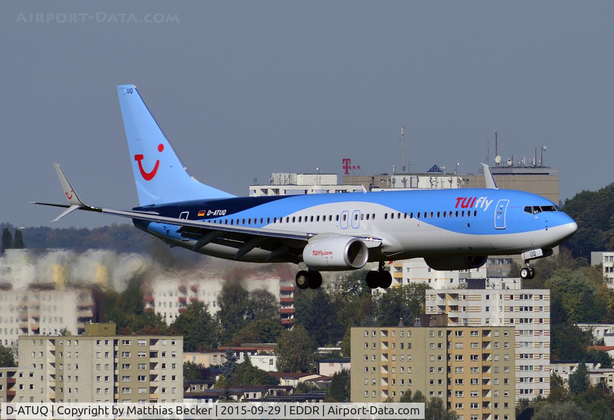 D-ATUQ, 2015 Boeing 737-8K5 C/N 41663, D-ATUQ