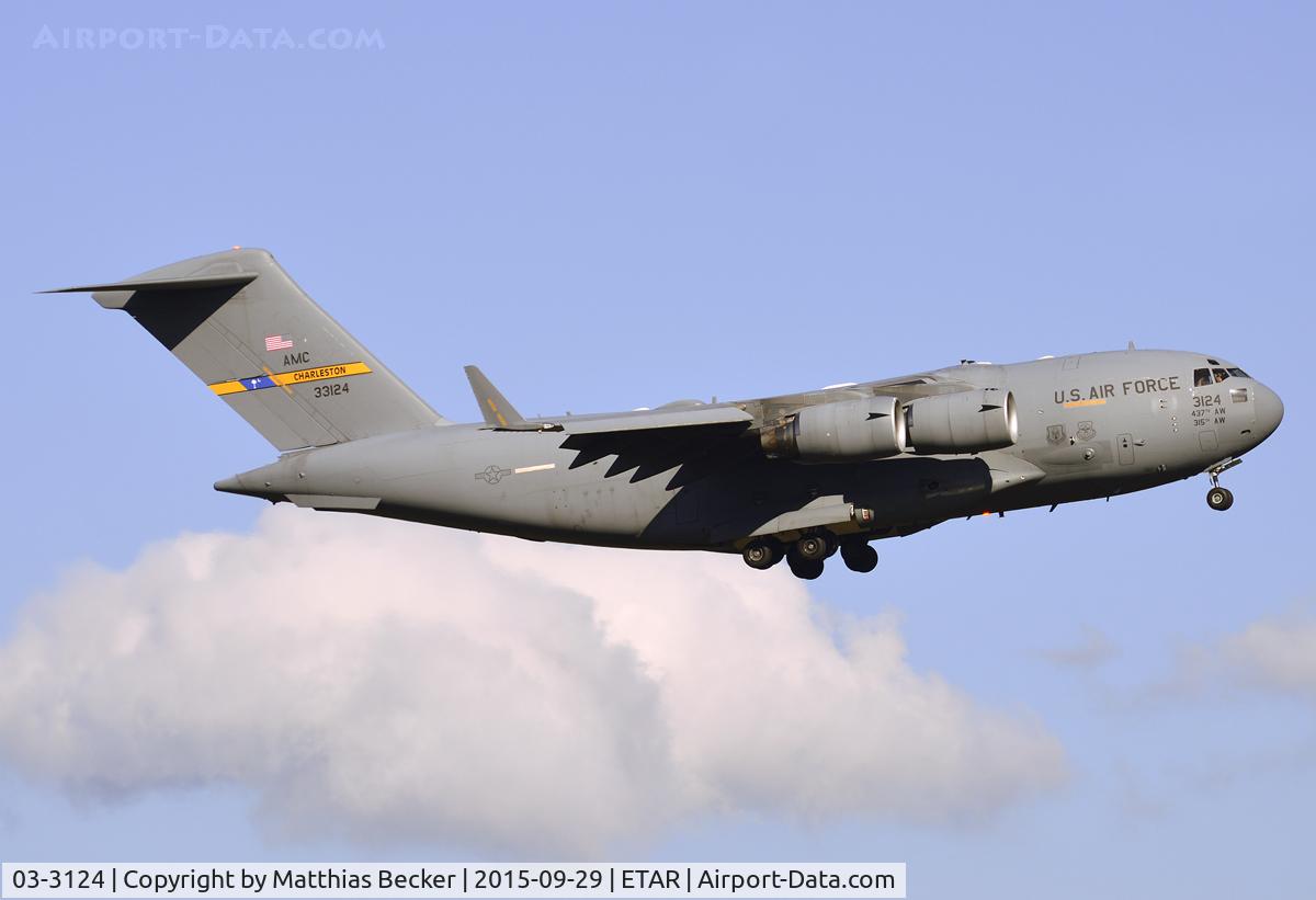 03-3124, 2003 Boeing C-17A Globemaster III C/N P-124, 03-3124