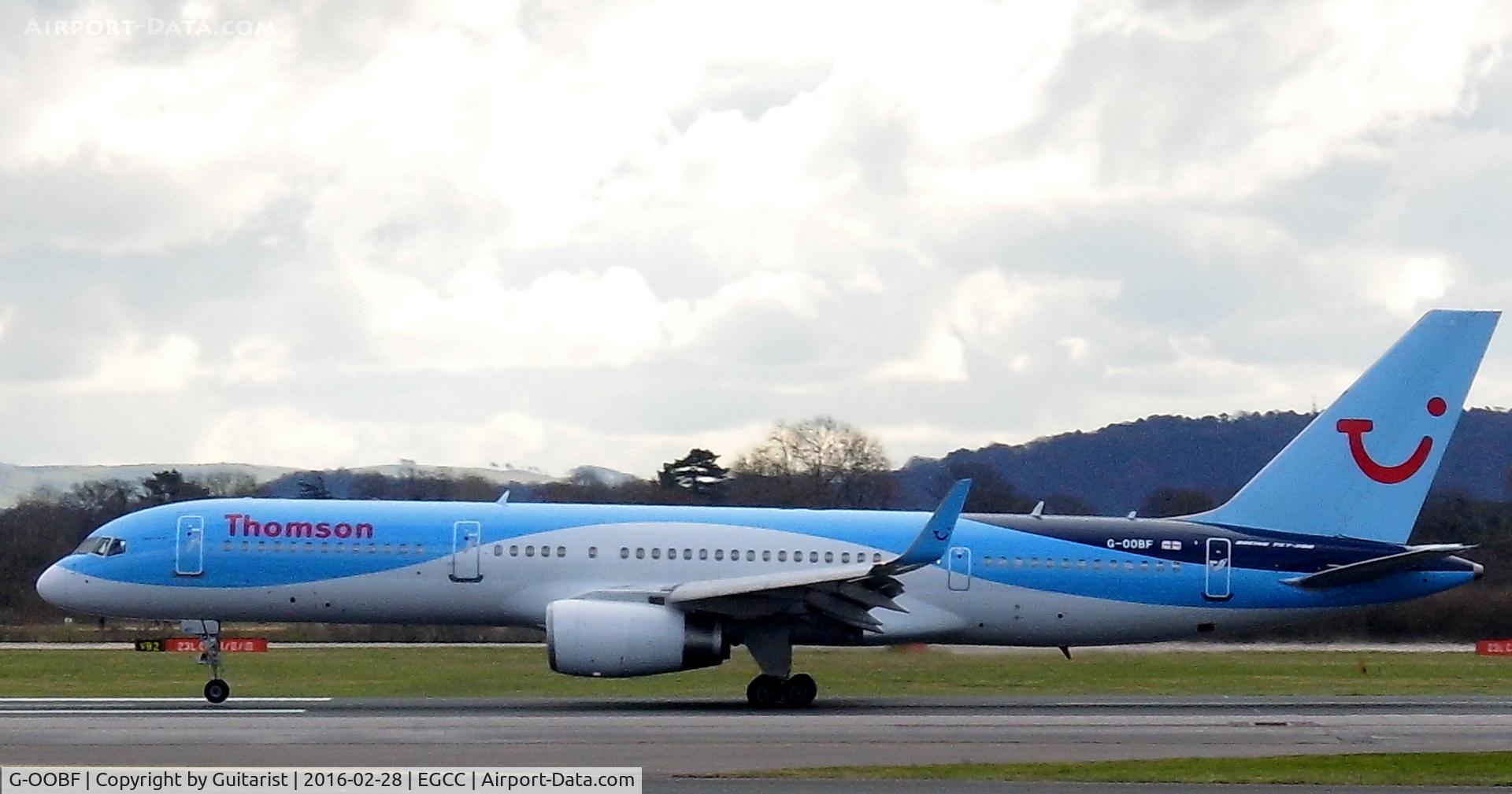 G-OOBF, 2004 Boeing 757-28A C/N 33101, At Manchester