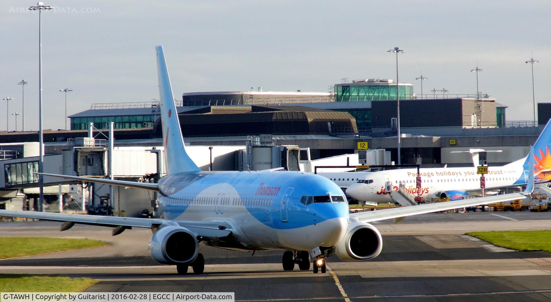 G-TAWH, 2012 Boeing 737-8K5 C/N 38107, At Manchester