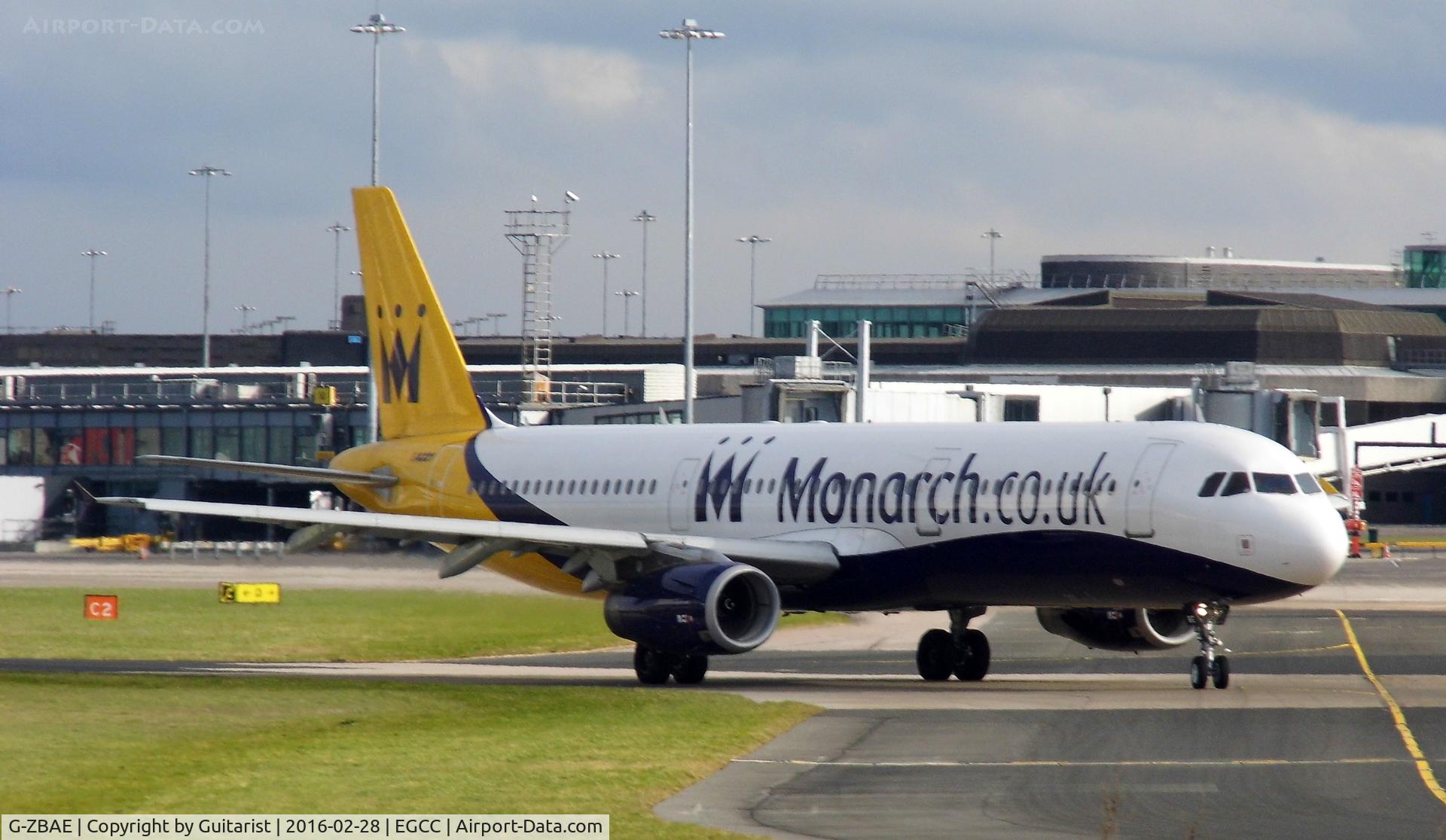 G-ZBAE, 2013 Airbus A321-231 C/N 5606, At Manchester