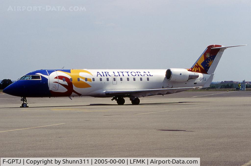 F-GPTJ, Canadair CRJ-100ER (CL-600-2B19) C/N 7323, Parked...