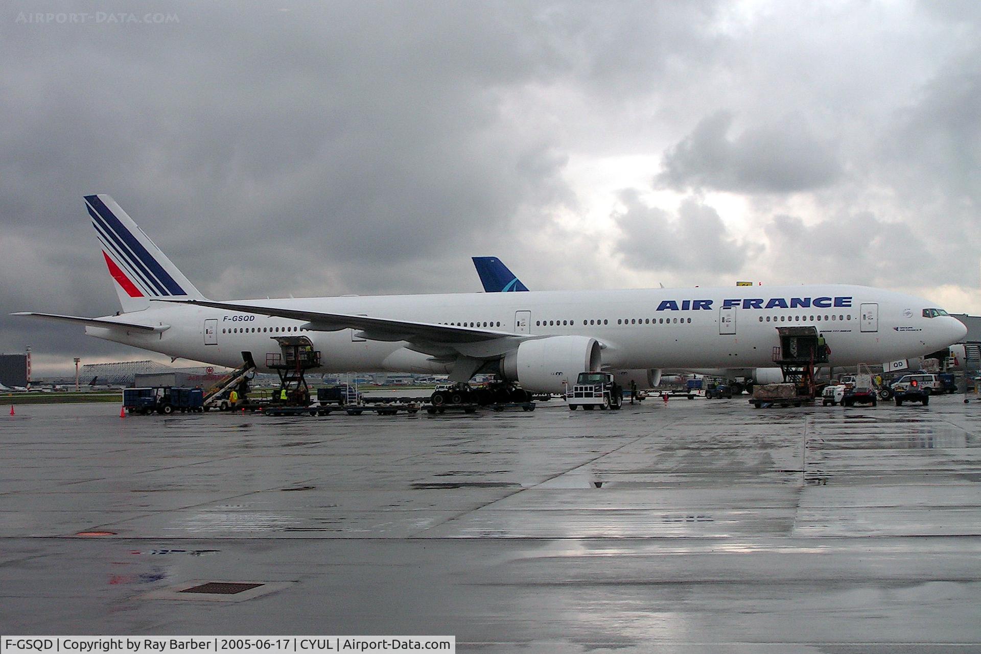 F-GSQD, 2004 Boeing 777-328/ER C/N 32726, Boeing 777-328ER [32726] (Air France) Montreal-Dorval~C 17/06/2005
